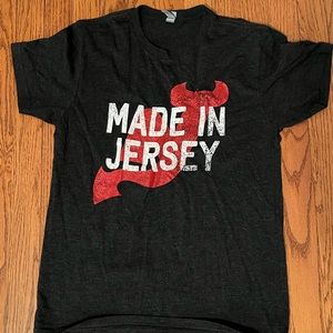 NJ DEVILS Made In Jersey gray T-shirt